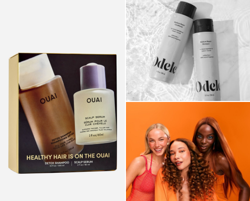 Hair Care Favorites cover photo collage