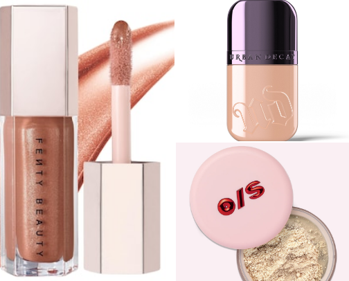 My Makeup vanity cover photo collage