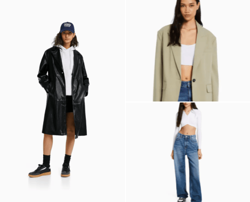 bershka cover photo collage