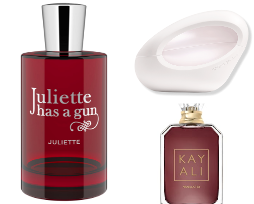 Fragrances cover photo collage