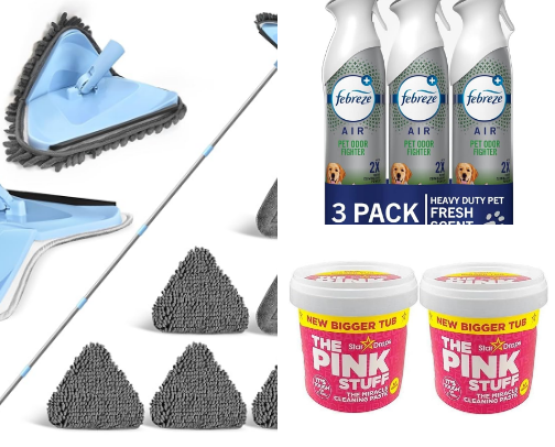 Cleaning Hacks That Actually Save Time & Energy cover photo collage
