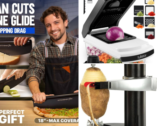 🍽Kitchen Gadgets You'll actually Use again and again! cover photo collage
