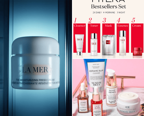 Skincare Brands cover photo collage