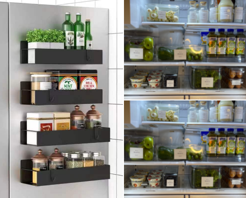 Fridge Organizers, Tips And Tricks! cover photo collage