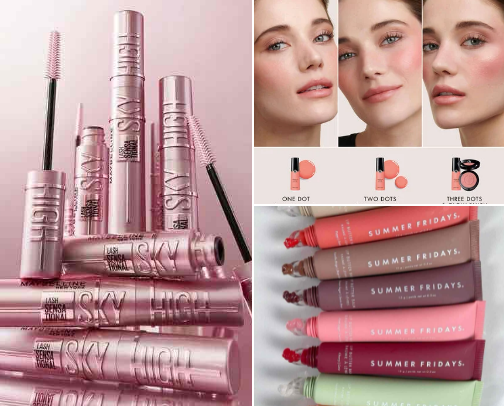Top 11 fav make up products🩷✨ cover photo collage