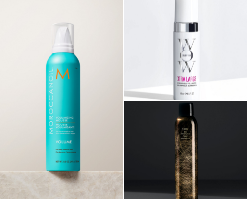 Products that give your hair MEGA volume! cover photo collage