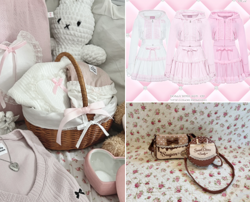 Cute clothes from small businesses 🩷 cover photo collage