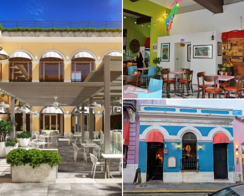 Old San Juan musts—stay, eat, drink, see. cover photo collage