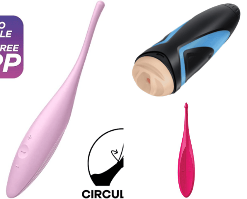 Satisfyer Adult Toys cover photo collage