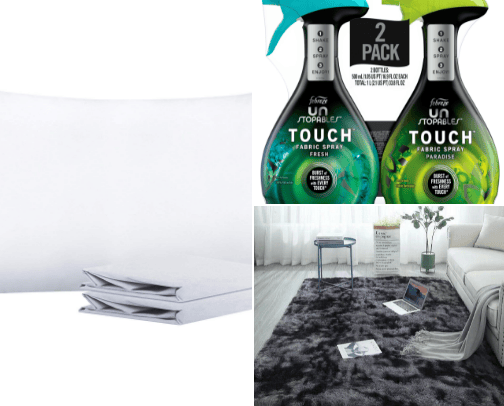 Bedroom Essentials Checklist cover photo collage