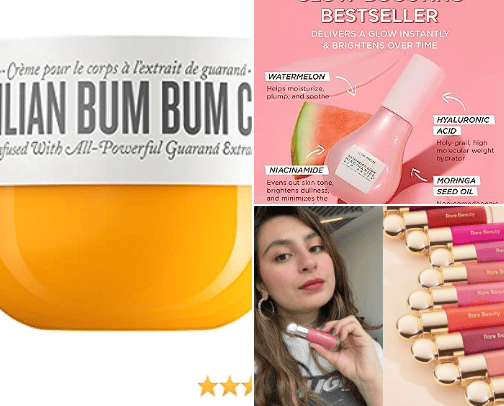 Beauty cover photo collage