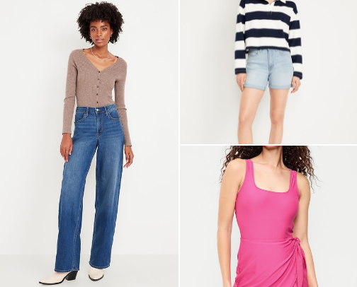Spring and Summer clothes cover photo collage