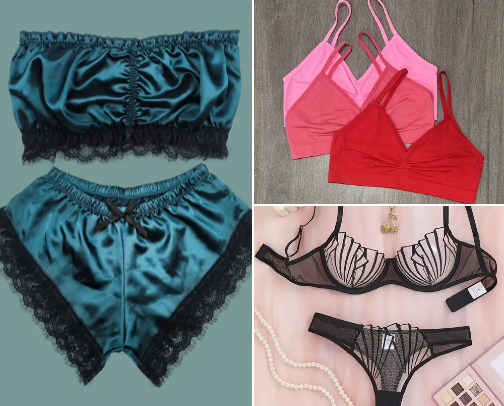 Stylish Comfort Picks – Lingerie You’ll Love cover photo collage