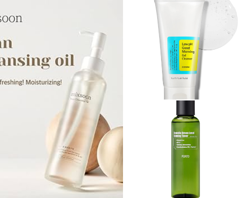 My favourite skincare cover photo collage