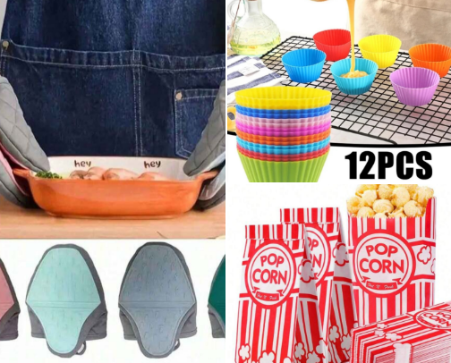 Shein must haves for kitchen cover photo collage