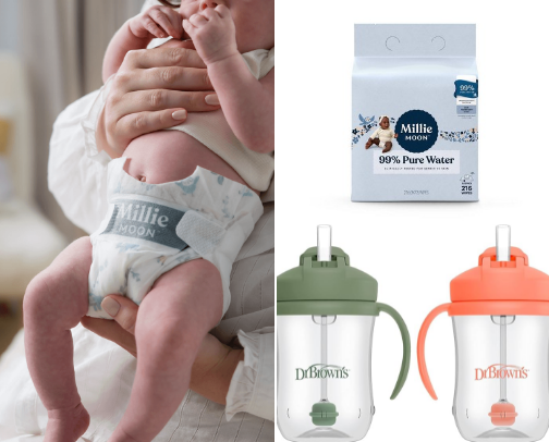 My Must Have Baby Items cover photo collage