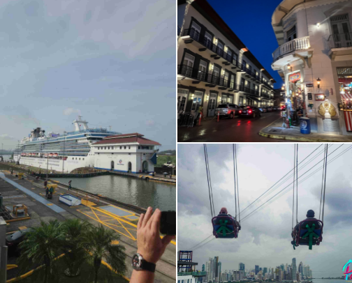 Exploring Panama - "The Path Between the Seas" cover photo collage