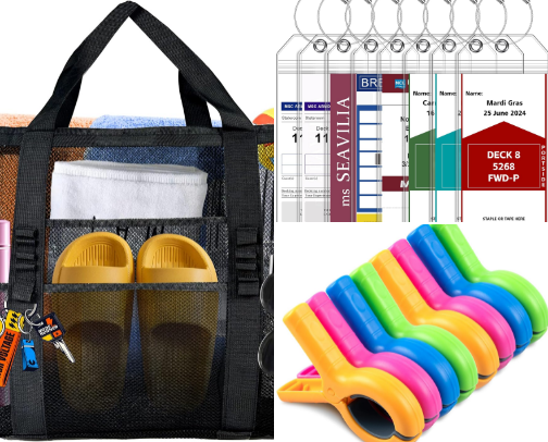 🌊 Cruise Must-Haves You Don’t Want to Sail Without! 🚢☀️ cover photo collage