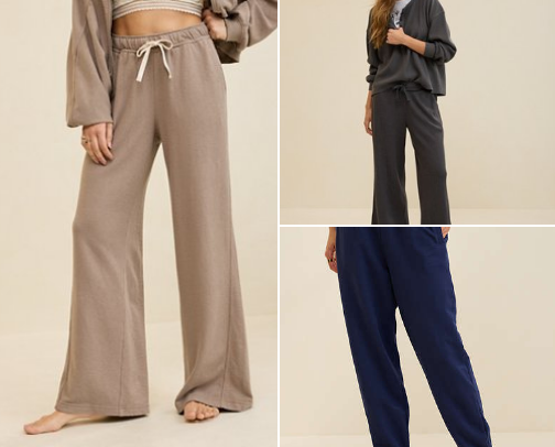 WFH lounge wear favs cover photo collage