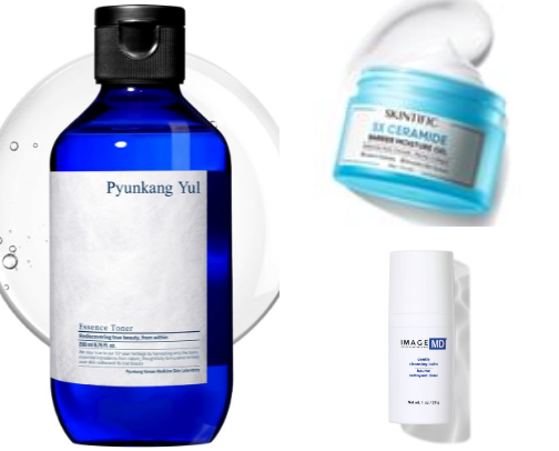 ​My Night Time Skin Care Routine (Skin Cycling) cover photo collage