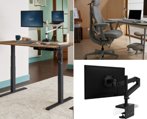 Home Office Setup for Remote Workers cover photo collage