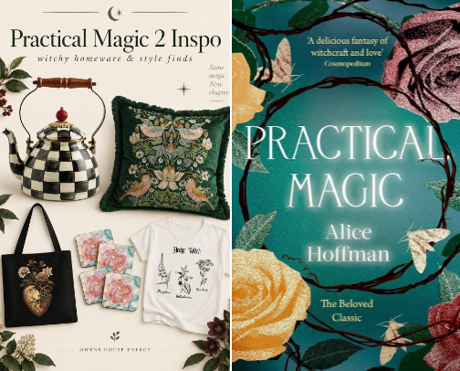 Practical Magic Movie Recs cover photo collage
