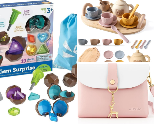 What I got my 1 and 3 year old toddlers for Christmas this year 🎄❤️ cover photo collage