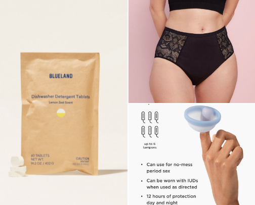 eco friendly beauty finds ♡ cover photo collage