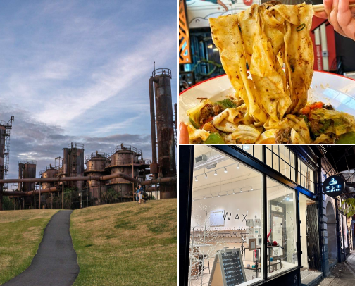 All Things Seattle cover photo collage