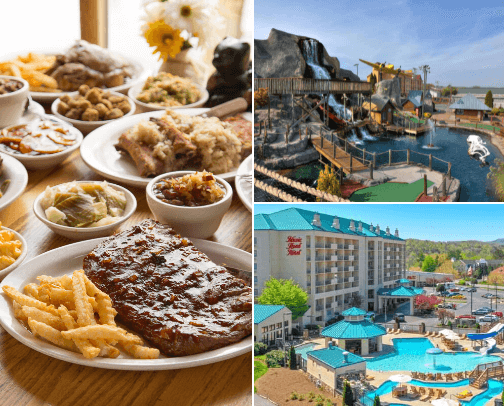 Favorite Things to do in Pigeon Forge/Gatlinburg! cover photo collage