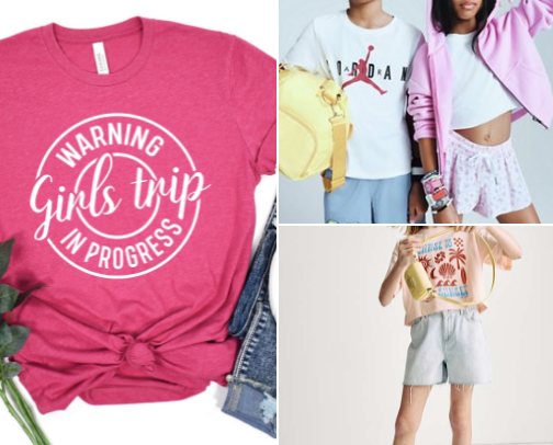 Great  clothing options for the outdoorsy family cover photo collage