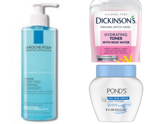 WANT GLAMOROUS SKIN? cover photo collage