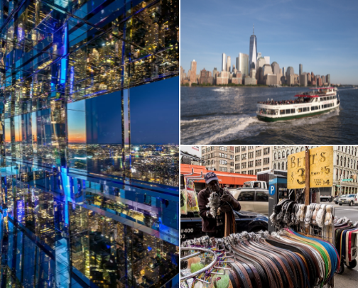 Realistic NYC trip w the family recs! cover photo collage