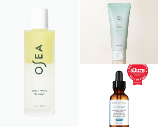 My Daily Skincare Routine for Bright and Even Skin cover photo collage