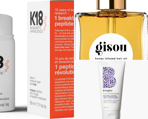 🧜‍♀️🧖‍♀️🌸My top curly hair products (after 20+ years of trial and error!) cover photo collage