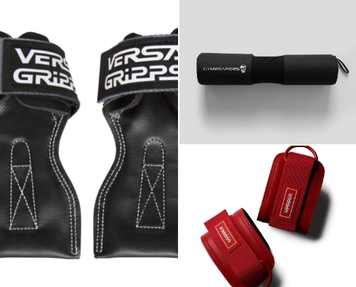 Gym necessities cover photo collage