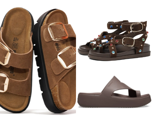 Summer 2026 sandles cover photo collage