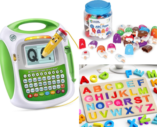 educational toys | toddlers cover photo collage