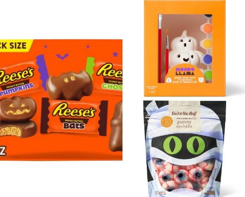 Halloween finds from Target for $5 and under cover photo collage