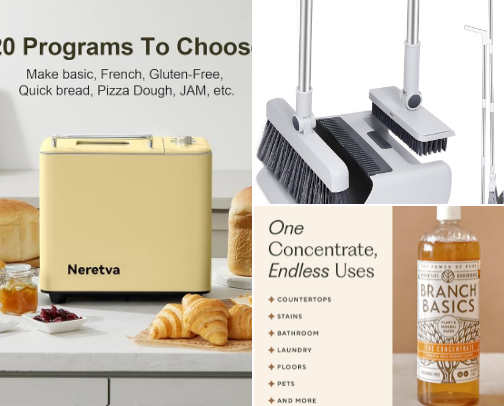 Home essentials cover photo collage