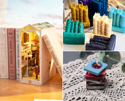 Gifts for bookworms 📚 📖 cover photo collage