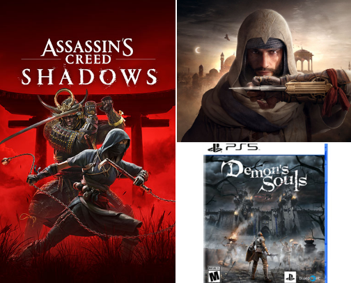 Video games cover photo collage