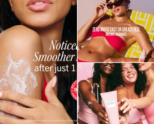 My Favorite Body Care Products for Soft & Glowing Skin cover photo collage