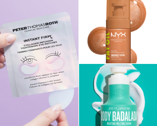 Current Makeup or Body care products I love cover photo collage