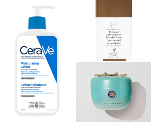 Must have skincare cover photo collage