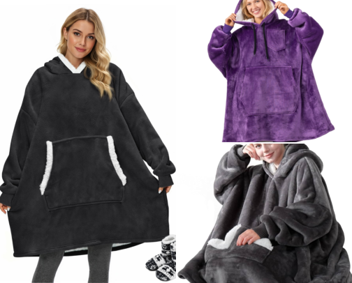 Top 10 Wearable Blanket Hoodies cover photo collage