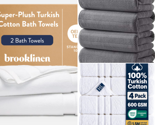 I Finally Found Bath Towels That Stay Fluffy After Fifty Washes cover photo collage