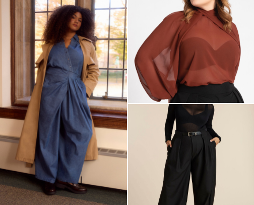 Plus Size Spring Fashion cover photo collage