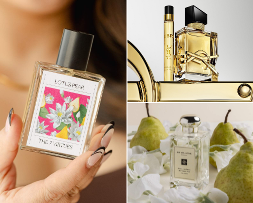 Best Feminine Perfumes of All Time (fresh, citrus, warm, and sexy scents) cover photo collage