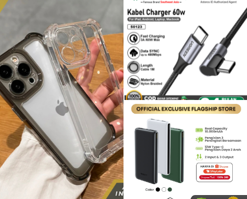 Aksesoris HP yang Benar-benar Berguna (Bukan Cuma Gimmick) cover photo collage